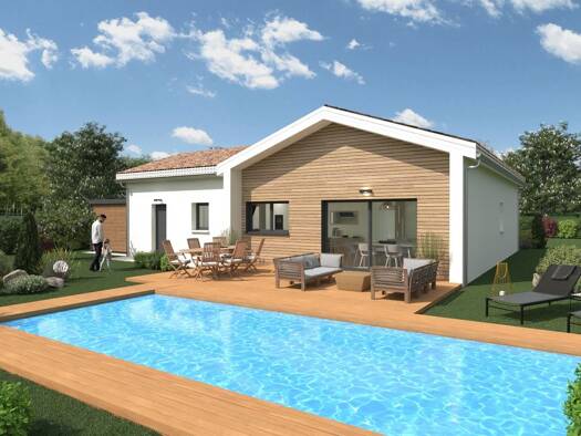 Terrain avec maison neuve à vendre 210 000 € 4 pièces 3 chambres 93 m² 900 m² de terrain Padirac 46500