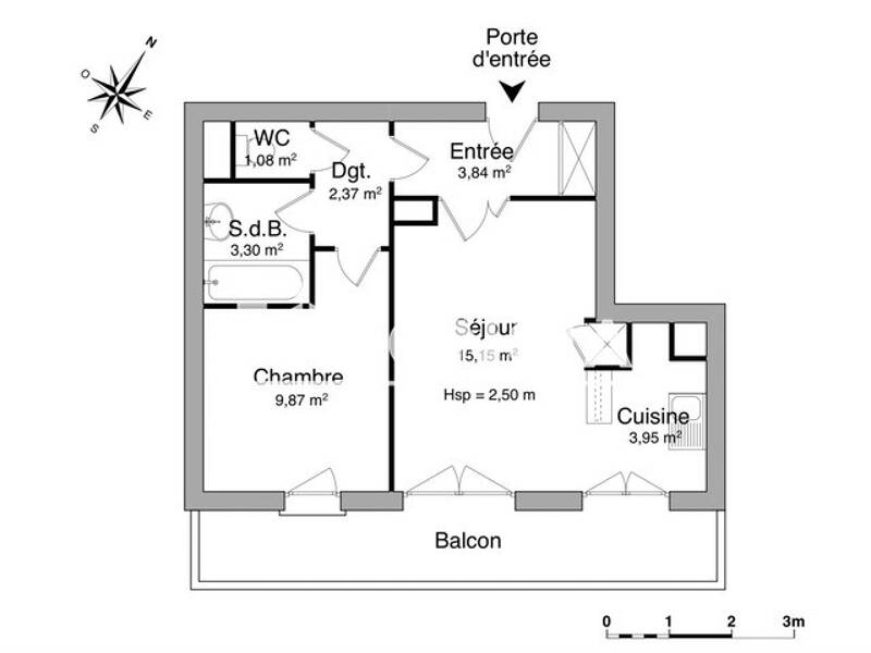Maison à louer, 40m², ASNIERES SUR SEINE