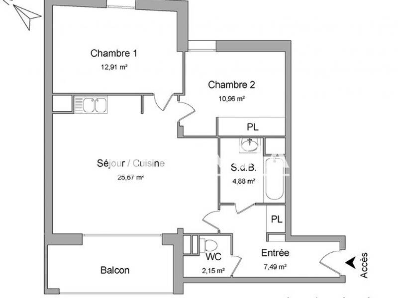 Maison à louer, 64m², TOULOUSE