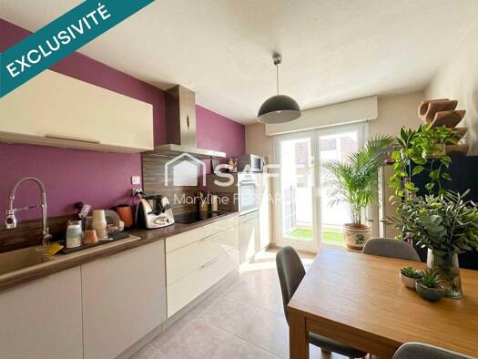 Appartement à vendre 199 000 € 3 pièces 2 chambres 74 m² 2ème étage Nord Bischheim 67800