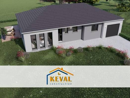 Terrain avec maison neuve à vendre 188 900 € 4 pièces 3 chambres 80 m² 800 m² de terrain Arzviller 57405
