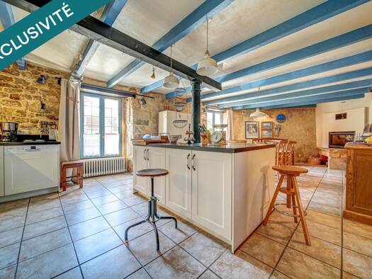 Maison à vendre 267 000 € 4 pièces 1 chambre 178 m² 325 m² de terrain Bazailles 54620