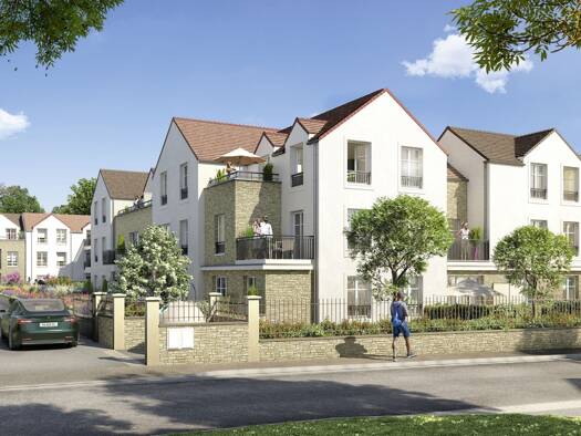 Appartement à vendre - neuf 251 000 € 2 pièces 1 chambre 45 m² Sud Plaisir 78370