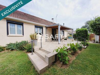 Maison de plain-pied à vendre 250 000 € 4 pièces 3 chambres 97 m² 760 m² de terrain Anet 28260