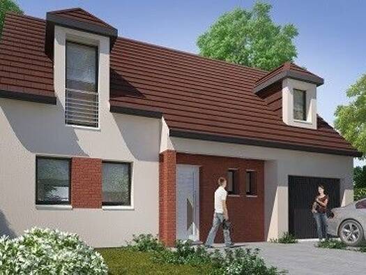 Terrain avec maison neuve à vendre 342 000 € 4 pièces 3 chambres 93,8 m² 339 m² de terrain Senlis 60300