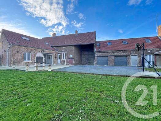 Maison de plain-pied à vendre 286 000 € 7 pièces 5 chambres 185 m² 2 705 m² de terrain Tilloloy 80700