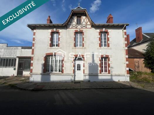 Maison à vendre 99 000 € 4 pièces 3 chambres 135 m² 1 416 m² de terrain Préveranges 18370