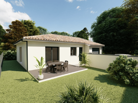 Terrain avec maison neuve à vendre 280 000 € 4 pièces 3 chambres 90 m² 439 m² de terrain Thézan-lès-Béziers 34490