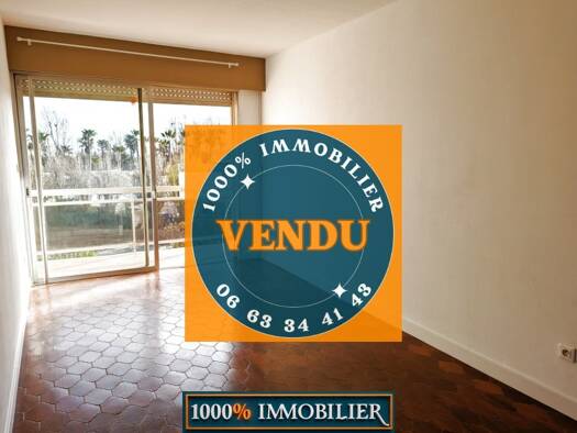 Appartement à vendre 89 990 € 1 pièce 23 m² Étage 2/2 Valras-Plage 34350