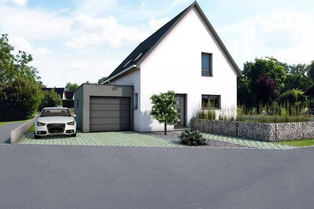 Terrain avec maison neuve à vendre 328 500 € Meyenheim 68890