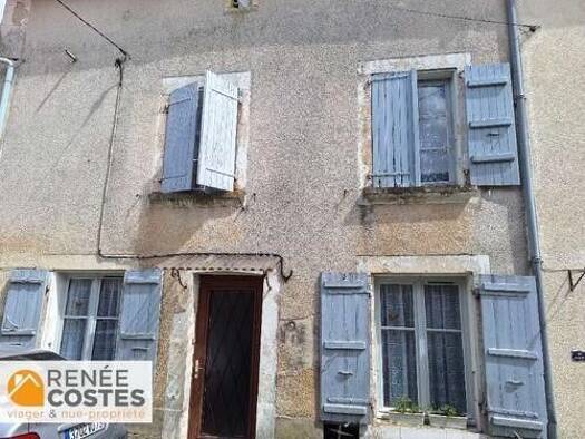 Maison en viager occupé Bouquet 19 000 € 5 pièces 3 chambres 98 m² Chef-Boutonne 79110
