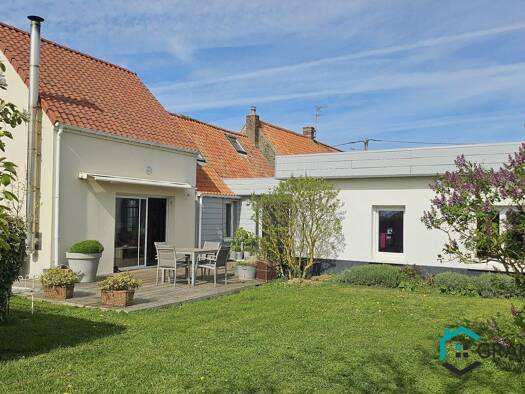Maison à vendre 434 000 € 6 pièces 2 chambres 132,77 m² 612 m² de terrain Ambleteuse 62164