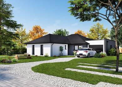 Maison neuve à vendre 275 000 € 5 pièces 3 chambres 136,8 m² 1 300 m² de terrain Le Neubourg 27110