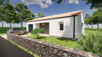 Maison neuve à vendre 244 950 € 6 pièces 4 chambres 100 m² 454 m² de terrain Nord Est Luçon 85400