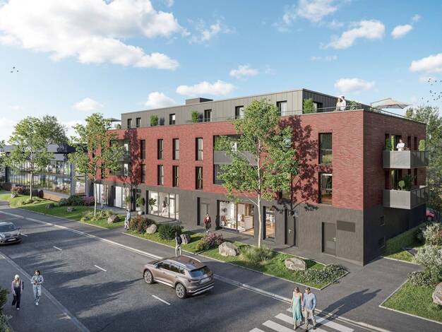 Appartement à vendre - neuf 460 000 € 4 pièces 3 chambres 117,5 m² dès le 31/12/2027 Burgault-Fort Seclin 59113