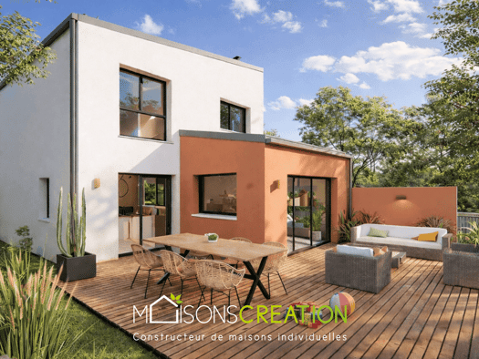 Terrain avec maison neuve à vendre 294 056 € 6 pièces 4 chambres 119 m² 354 m² de terrain Saint-Père-Marc-en-Poulet 35430