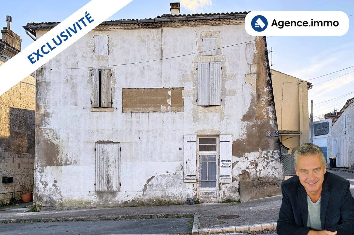 Maison à vendre, 92m², SAINT FORT SUR GIRONDE
