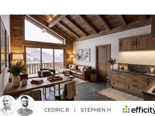 Appartement à vendre 335 000 € 3 pièces 2 chambres 49,67 m² 1er étage Centre-Village La Chapelle-d'Abondance 74360