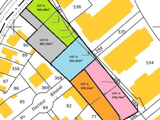 Terrain à vendre 200 000 € 500 m² de terrain Mantes-la-Jolie 78200