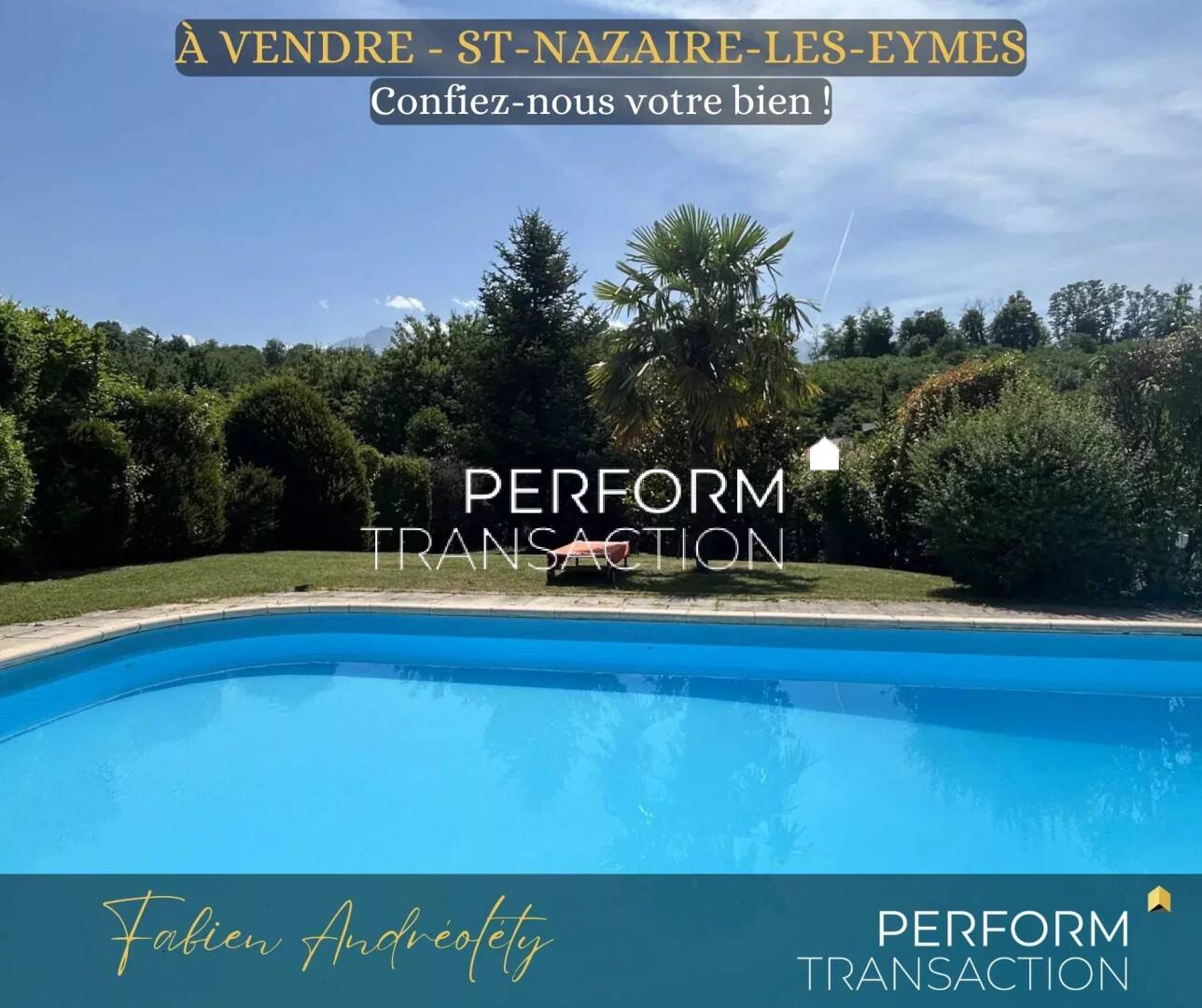 Maison à vendre, 139m², SAINT NAZAIRE LES EYMES