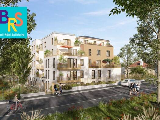 Appartement à vendre - neuf 168 000 € 2 pièces 42 m² 1er étage Les Boutareines Villiers-sur-Marne 94350