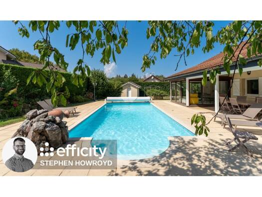 Maison à vendre 820 000 € 7 pièces 5 chambres 180 m² 1 500 m² de terrain Pers-Jussy 74930
