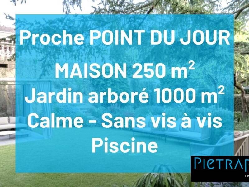 Maison à vendre, 170m², LYON 5E