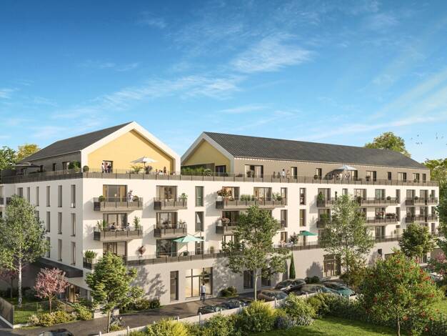 Appartement à vendre - neuf 196 000 € 2 pièces 48,1 m² Grosse Pierre-Foch-Dunant-Guynemer-Collinet Meaux 77100