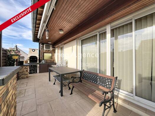 Maison de plain-pied à vendre 259 000 € 5 pièces 3 chambres 94 m² 631 m² de terrain Porcheville 78440