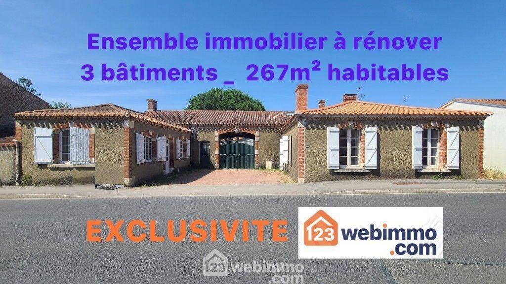 Maison à vendre, 268m², TALMONT SAINT HILAIRE
