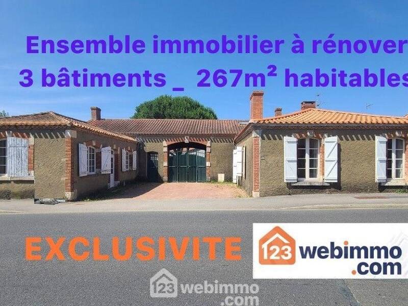 Maison à vendre, 268m², TALMONT SAINT HILAIRE