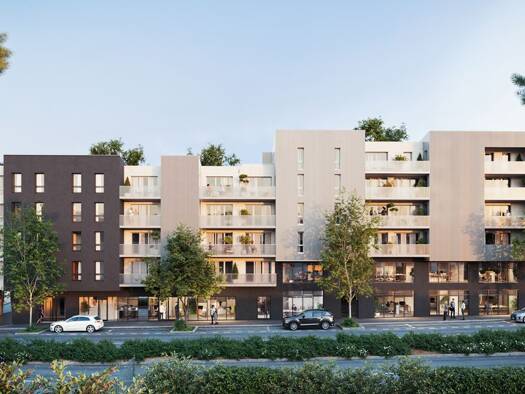Appartement à vendre - neuf 190 900 € 2 pièces 1 chambre 40 m² dès le 31/12/2027 La Haire Vigné Caen 14000