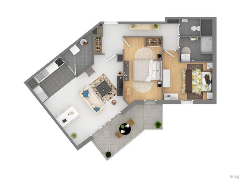 Maison à louer, 76m², LE PETIT QUEVILLY