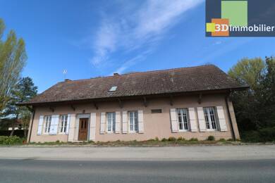 Maison à vendre 262 000 € 8 pièces 5 chambres 233 m² 3 138 m² de terrain Pierre de Bresse 71270