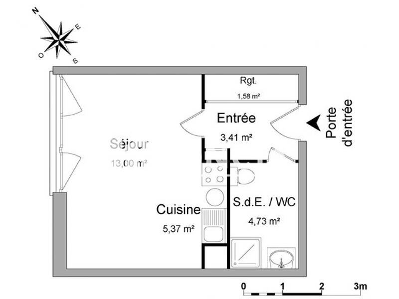 Maison à louer, 28m², CAPINGHEM