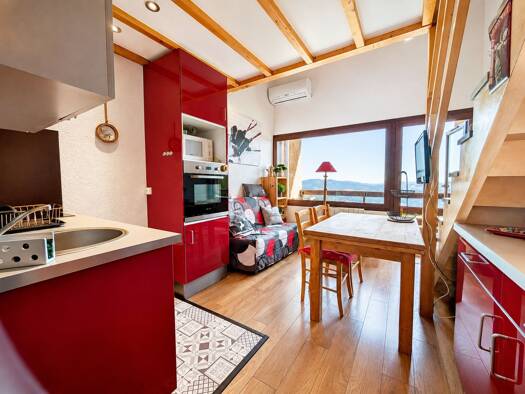 Duplex à vendre 92 000 € 2 pièces 1 chambre 30,49 m² Étage 2/3 Saint-Michel-de-Chaillol 05260