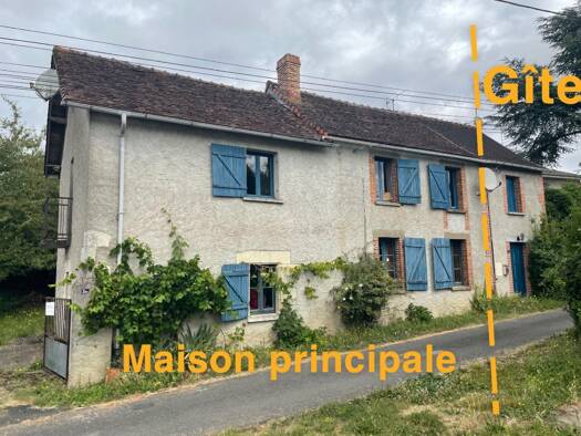 Maison à vendre 118 000 € 5 pièces 4 chambres 148 m² 548 m² de terrain Dange Saint Romain 86220