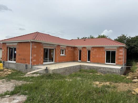 Terrain avec maison neuve à vendre 252 000 € 5 pièces 3 chambres 93 m² Saizerais 54490