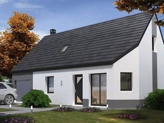 Terrain avec maison neuve à vendre 220 000 € 4 pièces 3 chambres 102,4 m² 1 000 m² de terrain Miannay 80132