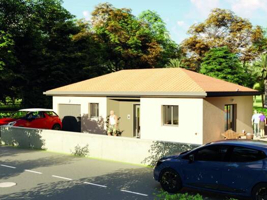 Terrain avec maison neuve à vendre 254 000 € 4 pièces 3 chambres 100 m² 1 054 m² de terrain Le Centre-Gare Roanne 42300