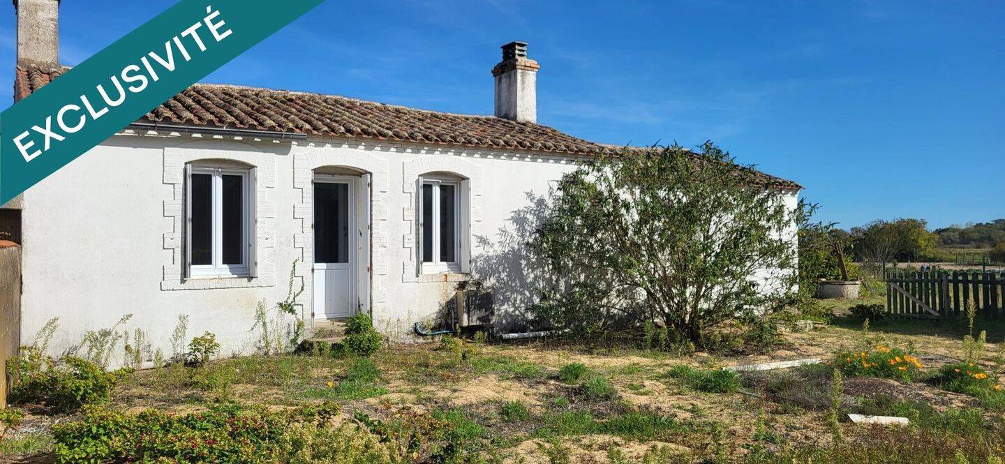 Maison à vendre, 55m², LONGEVILLE SUR MER