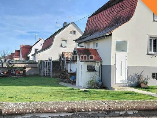 Maison à vendre 185 000 € 3 pièces 2 chambres 70 m² 372 m² de terrain Ensisheim 68190