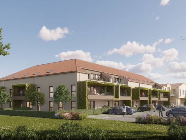 Appartement à vendre - neuf 264 000 € 3 pièces 66 m² 1er étage dès le 01/10/2026 Cattenom 57570