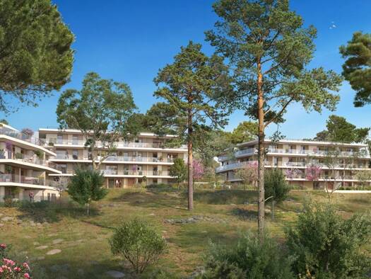Appartement à vendre - neuf 496 000 € 3 pièces 2 chambres 65 m² RDC Ecarts Sud Valbonne 06560
