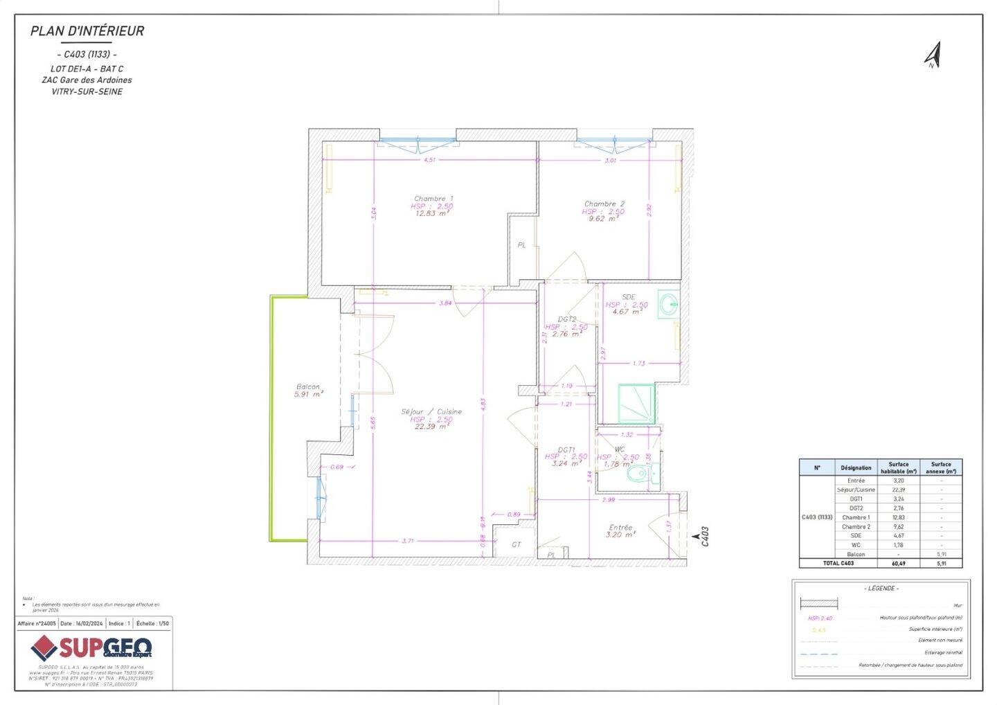 Maison à louer, 60m², VITRY SUR SEINE