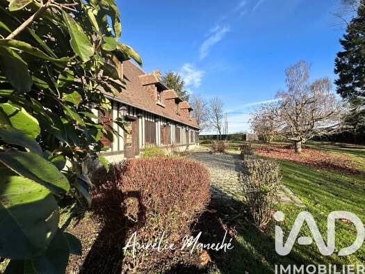 Demeure à vendre 272 000 € 6 pièces 4 chambres 176 m² 3 800 m² de terrain Romilly-sur-Andelle 27610