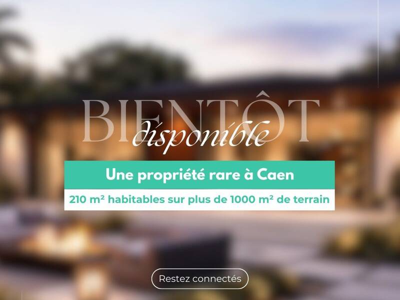 Maison à vendre, 210m², CAEN