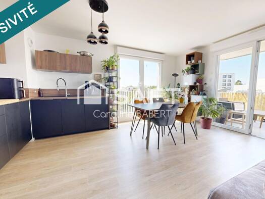 Appartement à vendre 208 000 € 3 pièces 2 chambres 65 m² Étage 2/5 Lille Sud Lille 59000