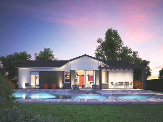 Terrain avec maison neuve à vendre 267 600 € 4 pièces 3 chambres 101 m² 844 m² de terrain Onard 40380