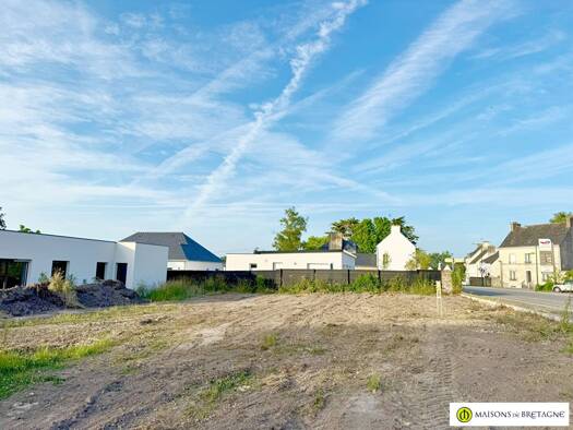 Terrain constructible viabilisé à vendre 89 800 € 500 m² de terrain Riec sur Belon 29340